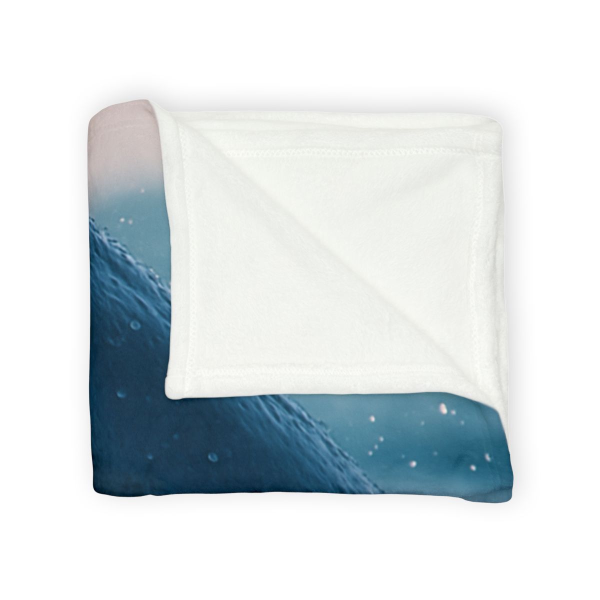 Ocean Song Blue Whale stylish throw blankets