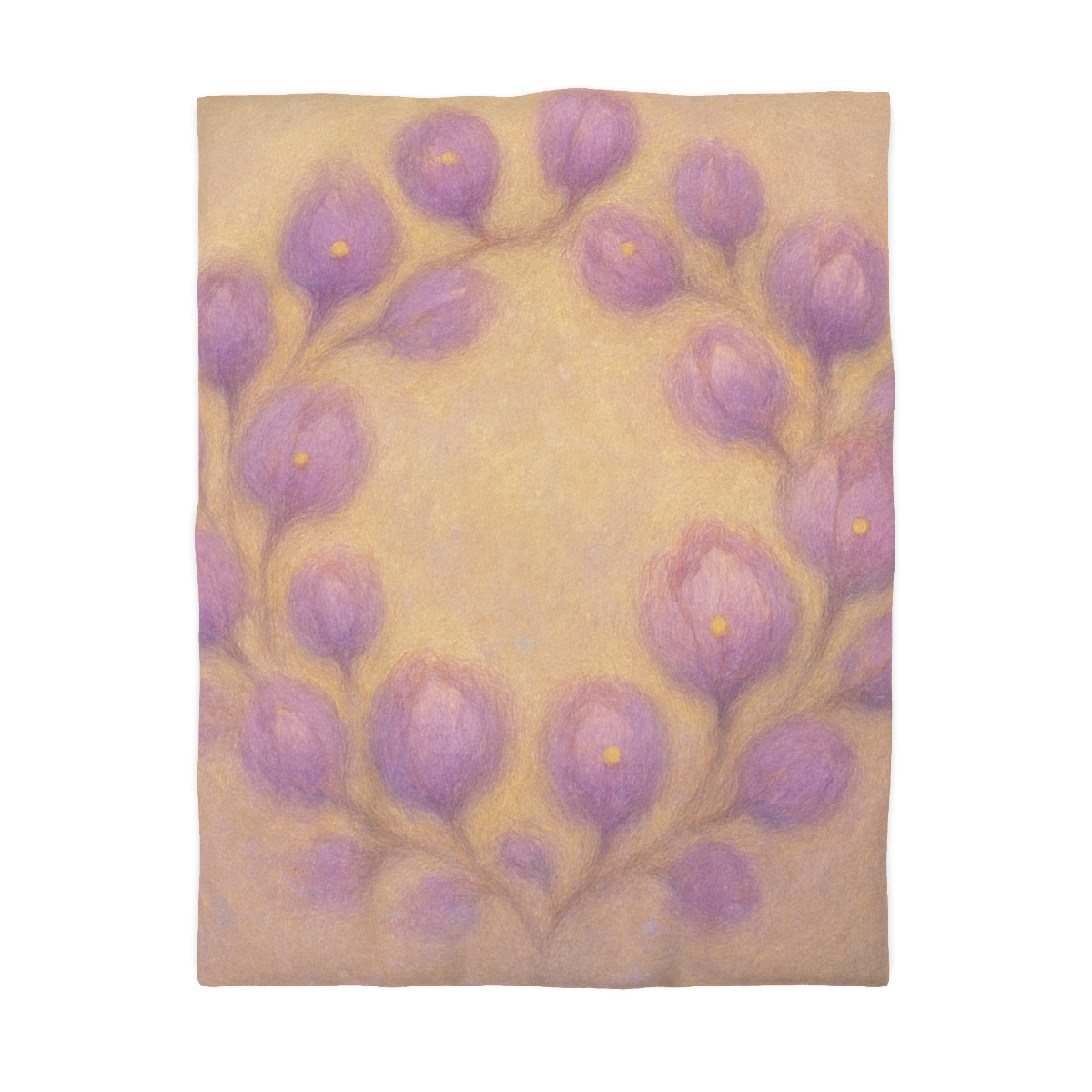 Bud Cluster Halo designer printed duvets