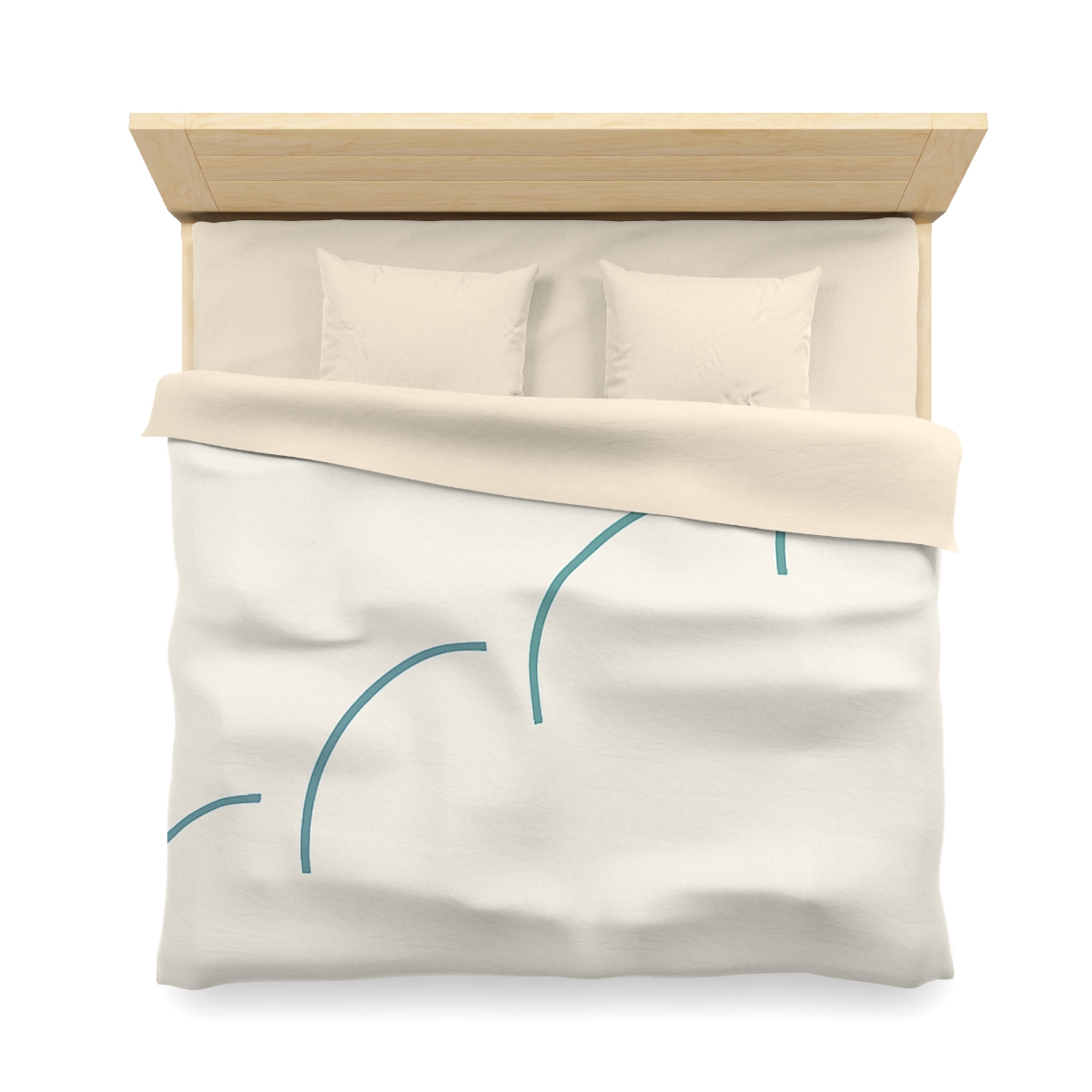 Offset Arc Ladder custom duvets