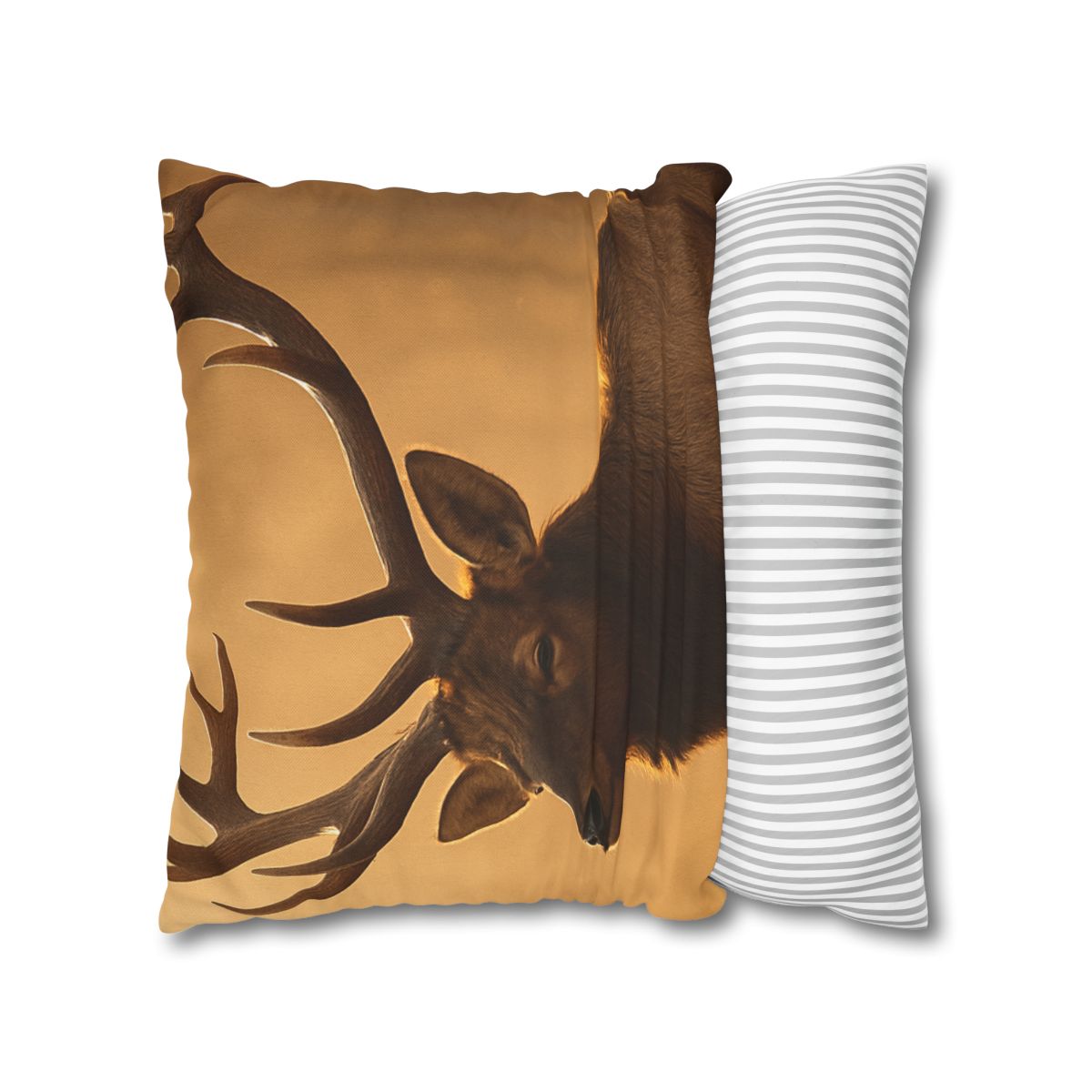 Antler Crown Mountain Elk custom pillow cases
