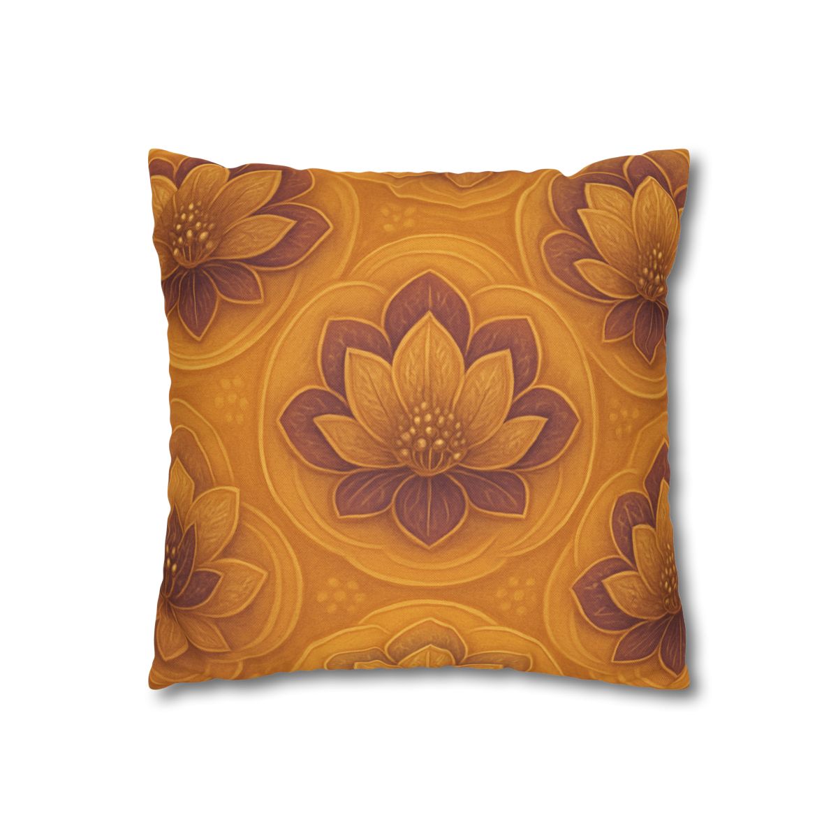 Auric Blossom Halo personalized pillow covers