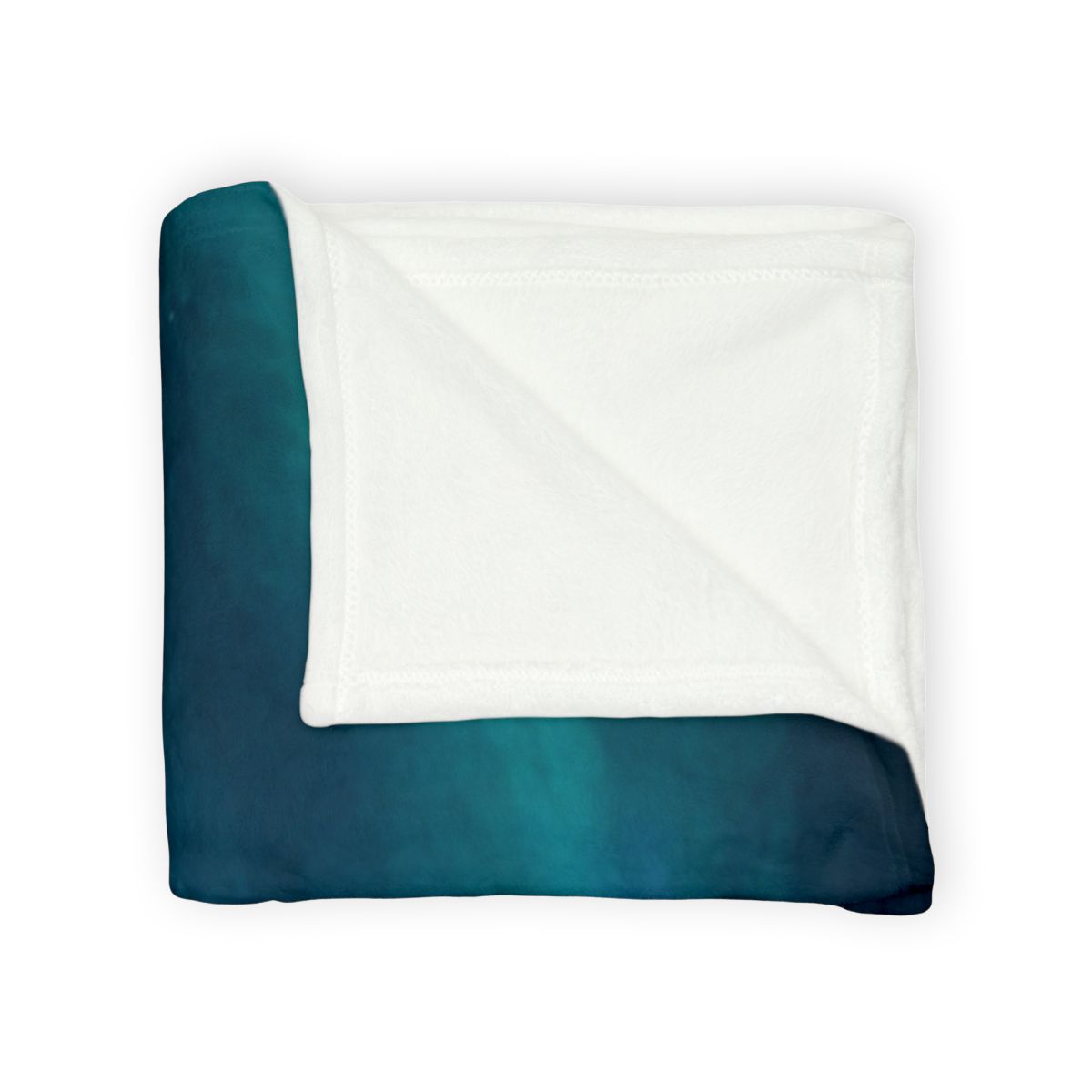 Aurora Halo Spiral personalized cozy blankets