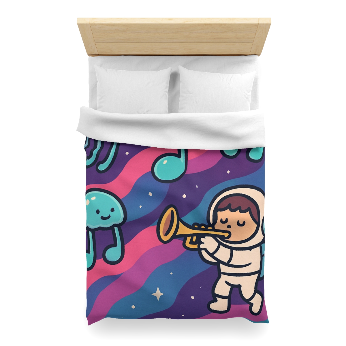 Nebula Jellyfish Orchestra duvets for gifts