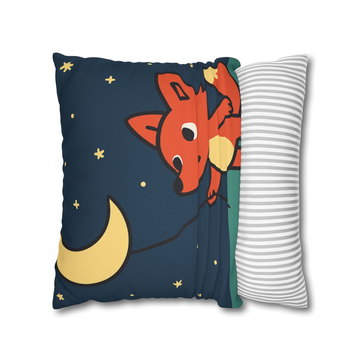 Stargazing Fox And Moon Kite unique gift pillow cases