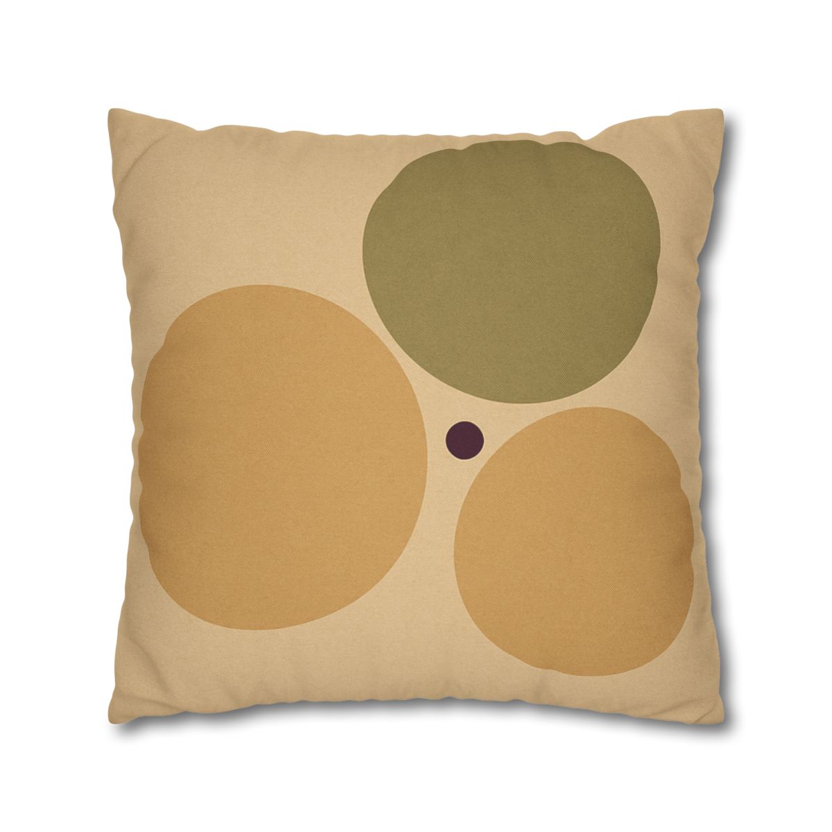 Clustered Three Circles With Quiet Gap trendy patterned pillow cases
