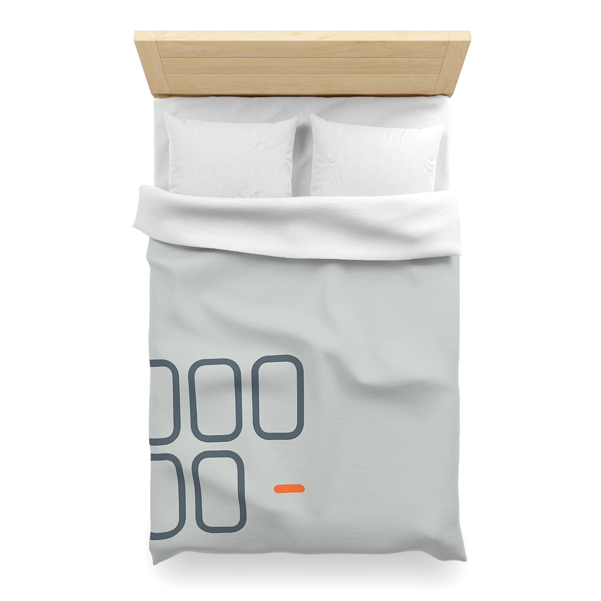 Staggered Low Grid With Missing Cell personalized bedding duvets