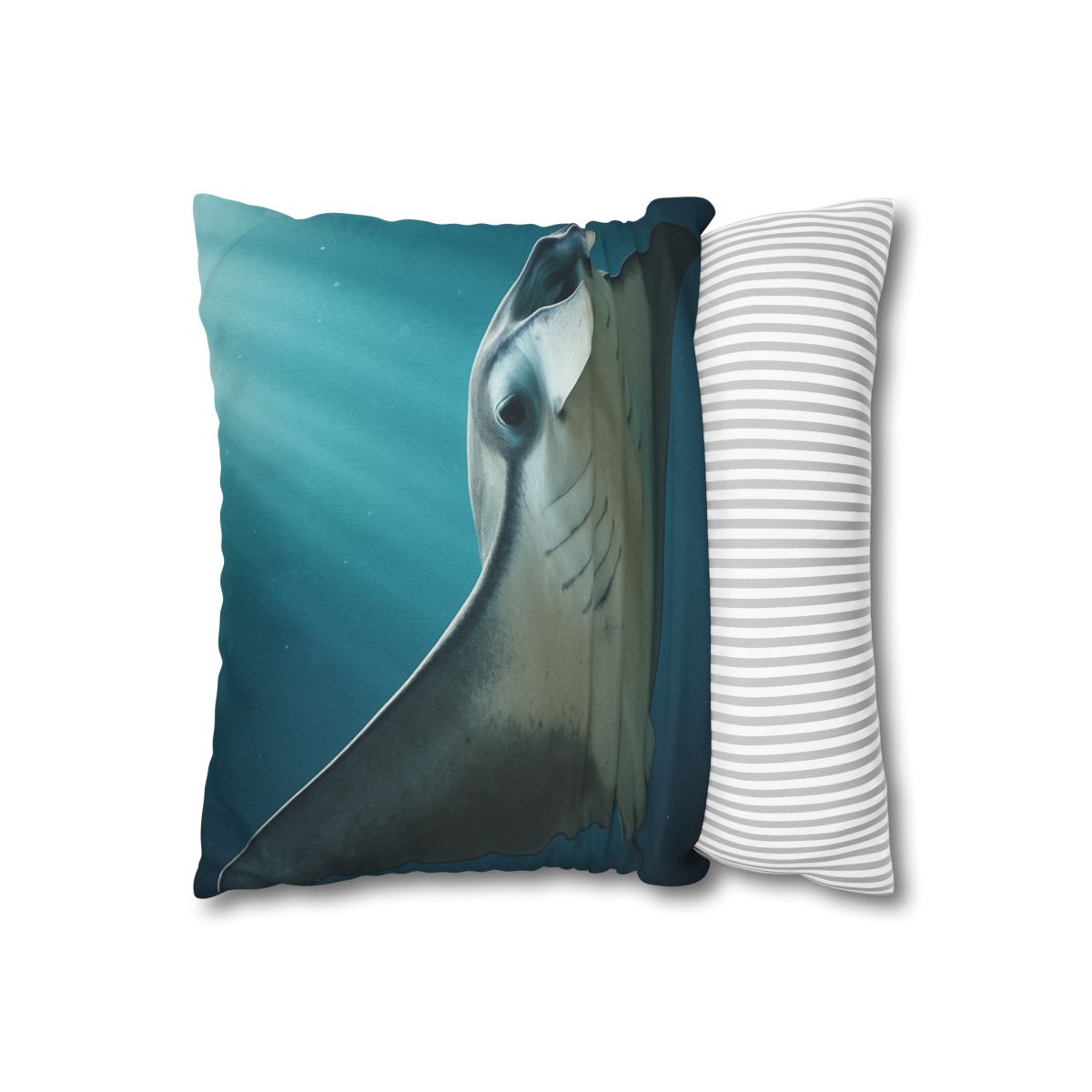 Silk Wing Drift Manta Ray custom pillow cases