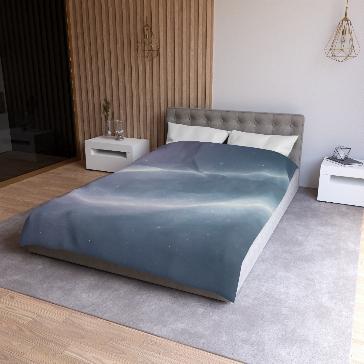 Luminous Dust Halo duvets for gifts