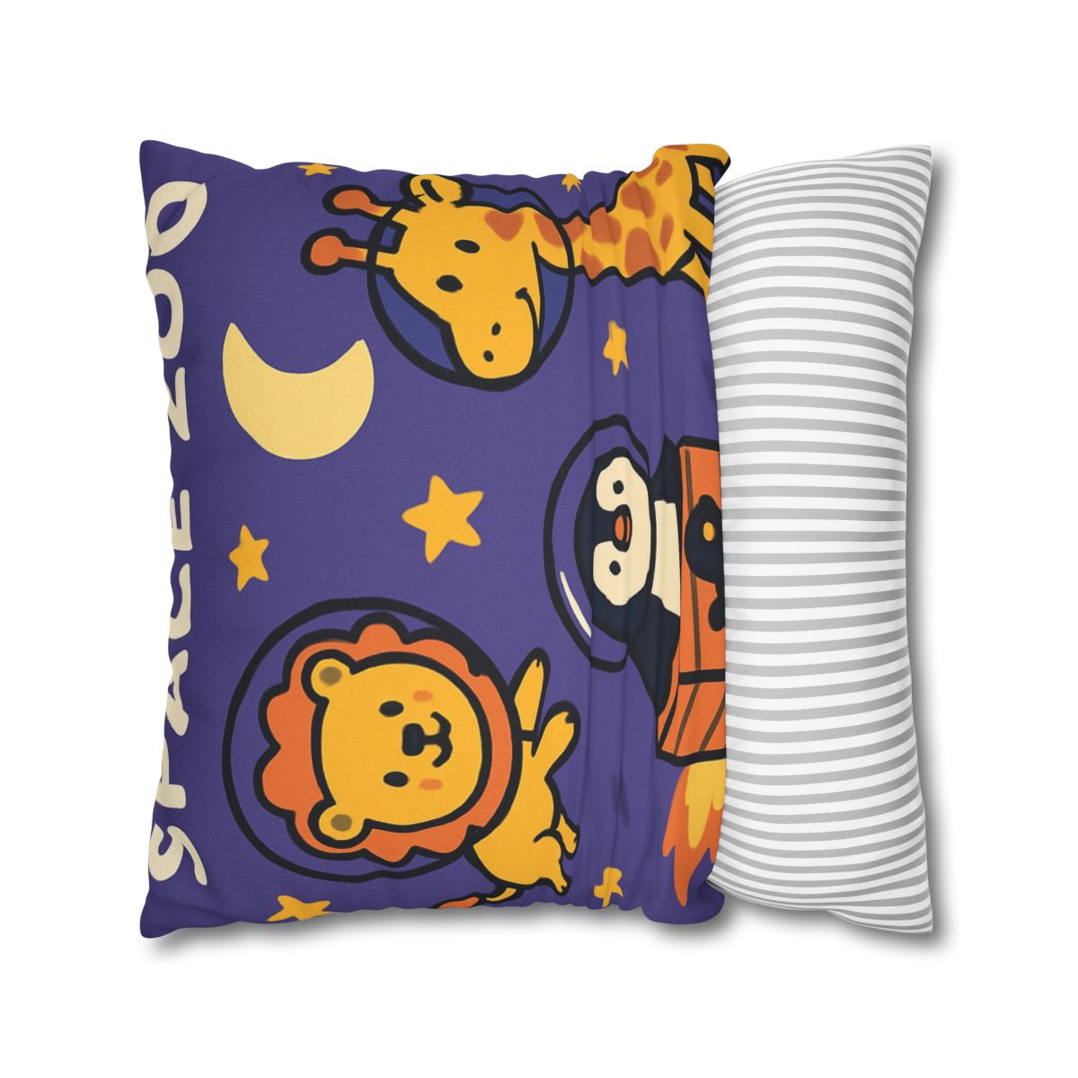 Starry Space Zoo custom pillow cases