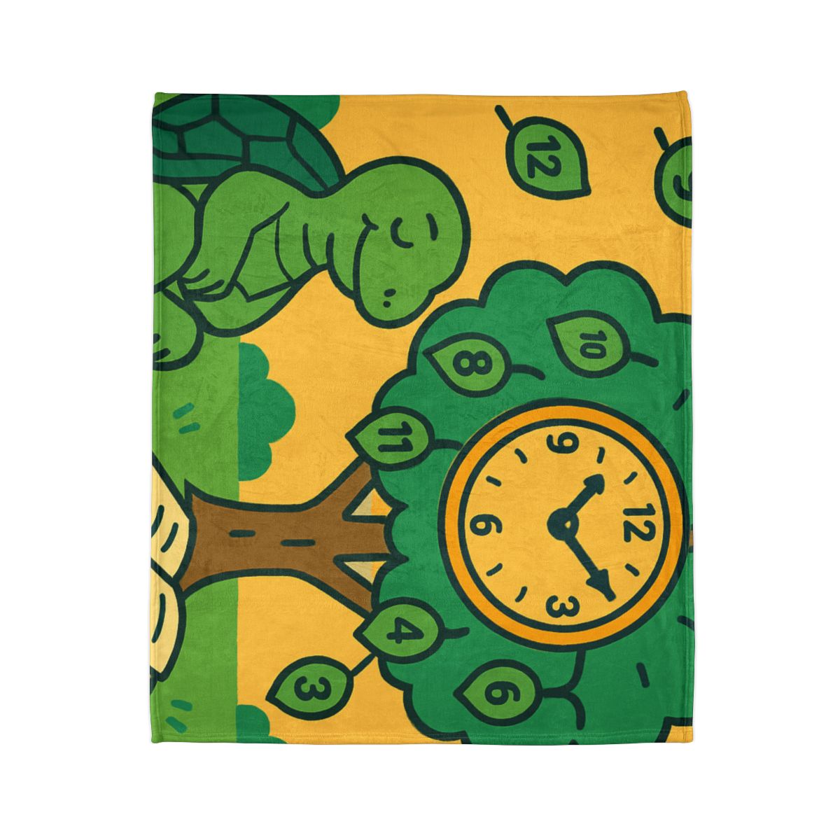 Time-Tree Turtle Tales custom blankets