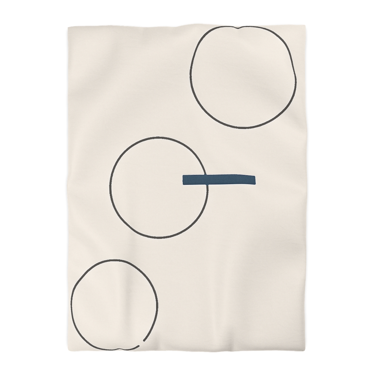 Orbit Gap Triptych custom duvets