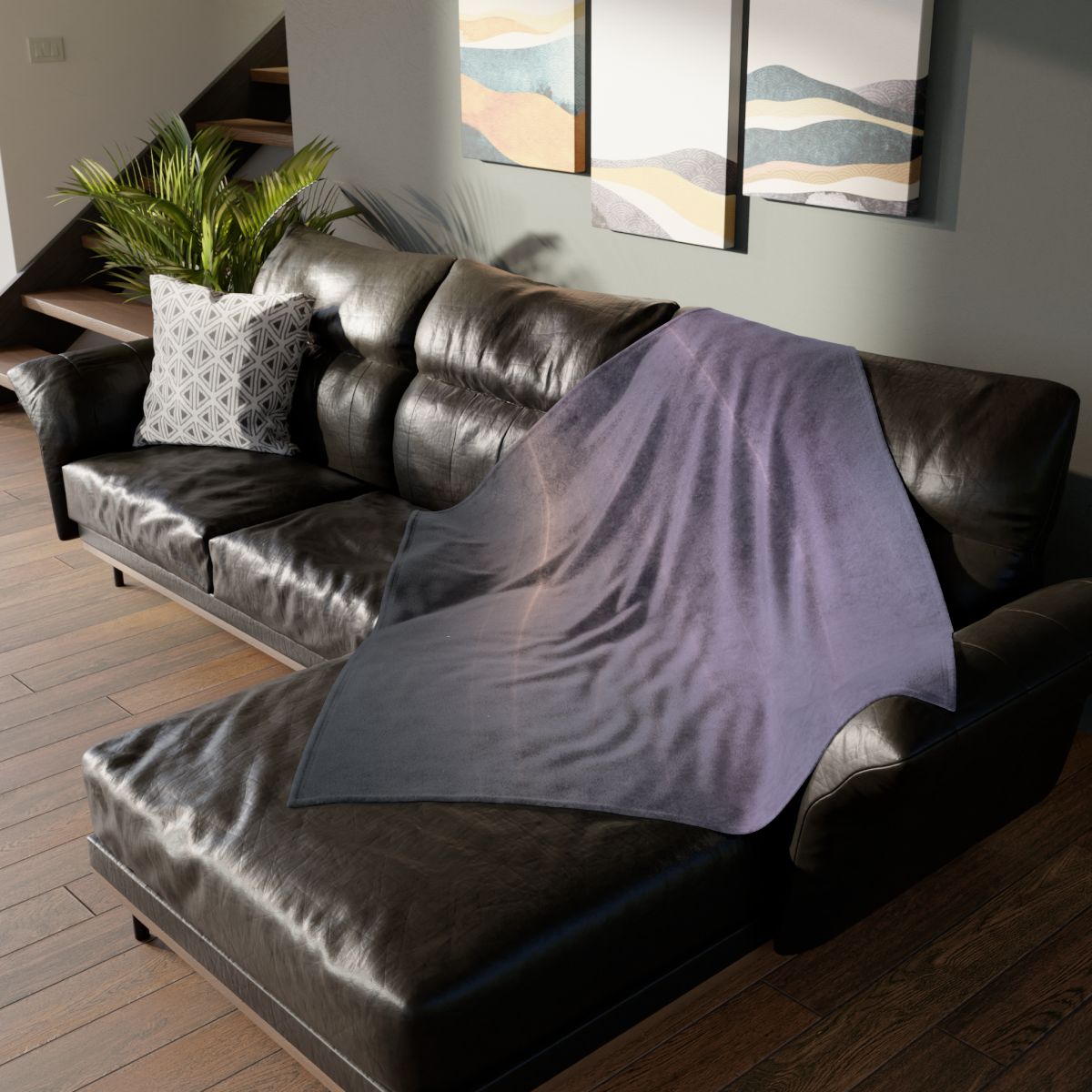 Dark Energy Gradient warm winter blankets