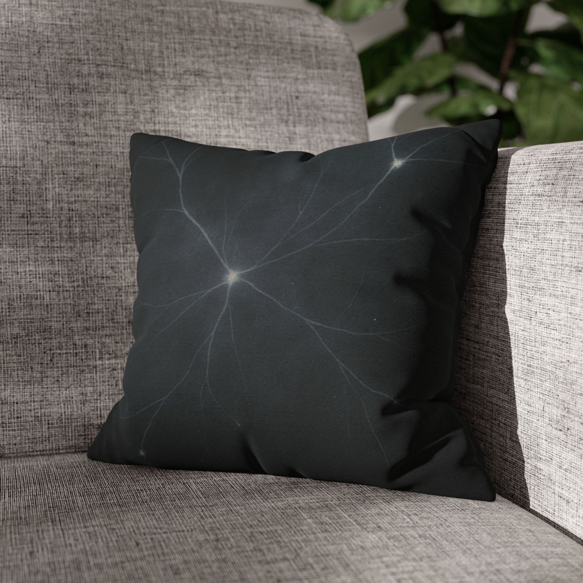 Void Filament Silk Tapestry personalized pillow covers