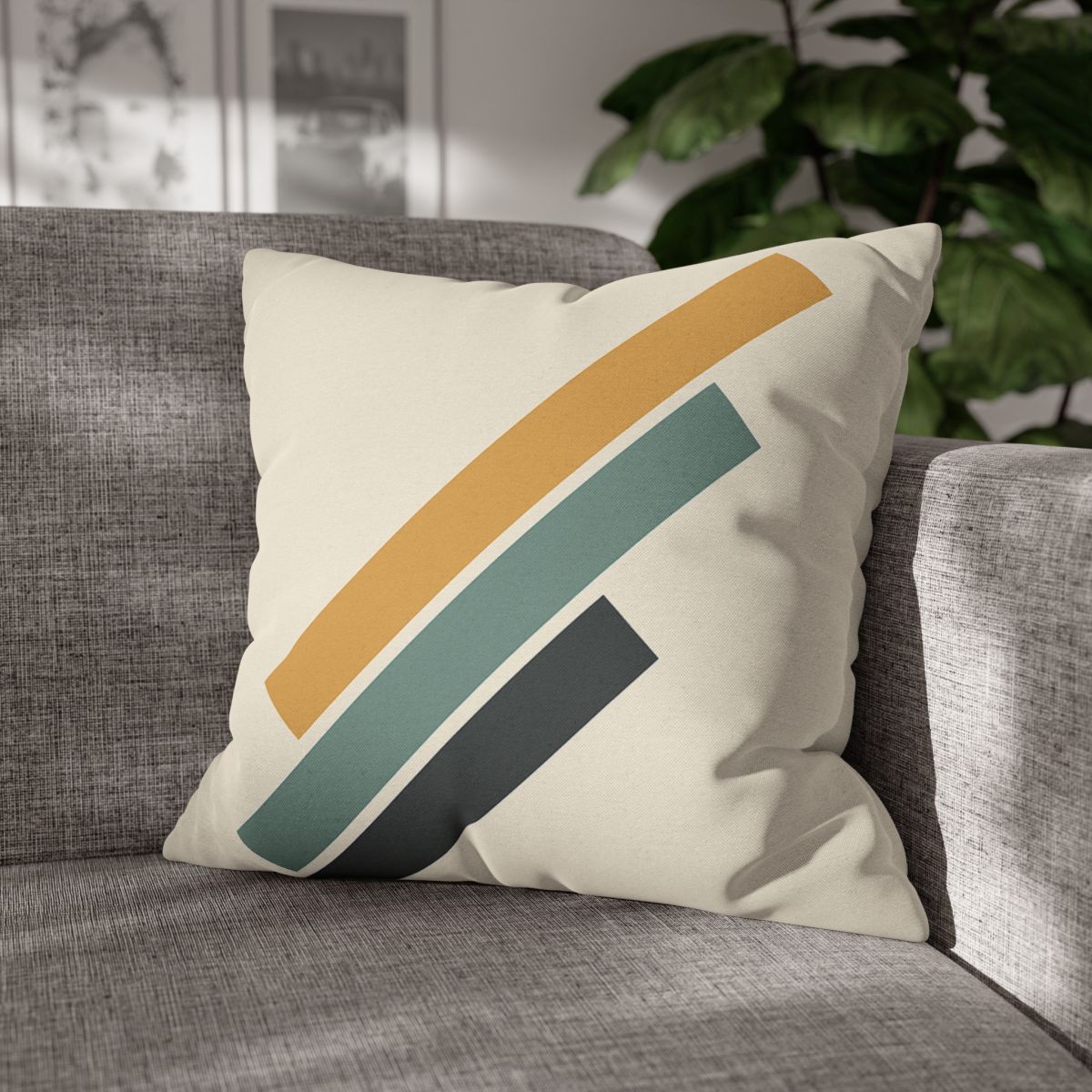 Stepped Rectangle Rhythm comfortable bedding pillow covers