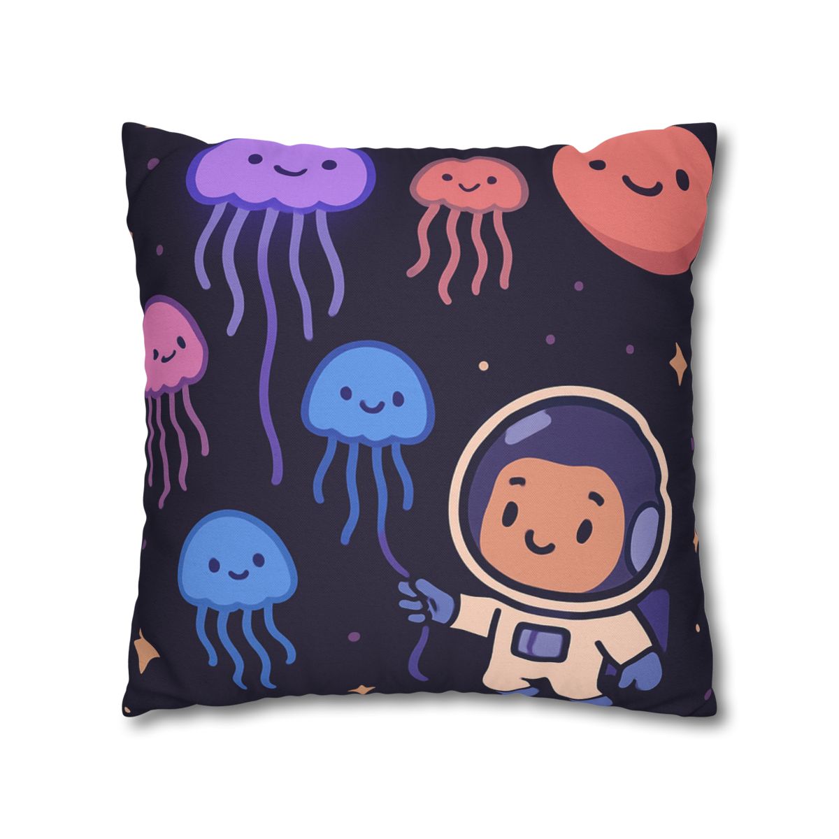 Galaxy Garden Of Floating Jellyfish comfortable bedding pillow covers