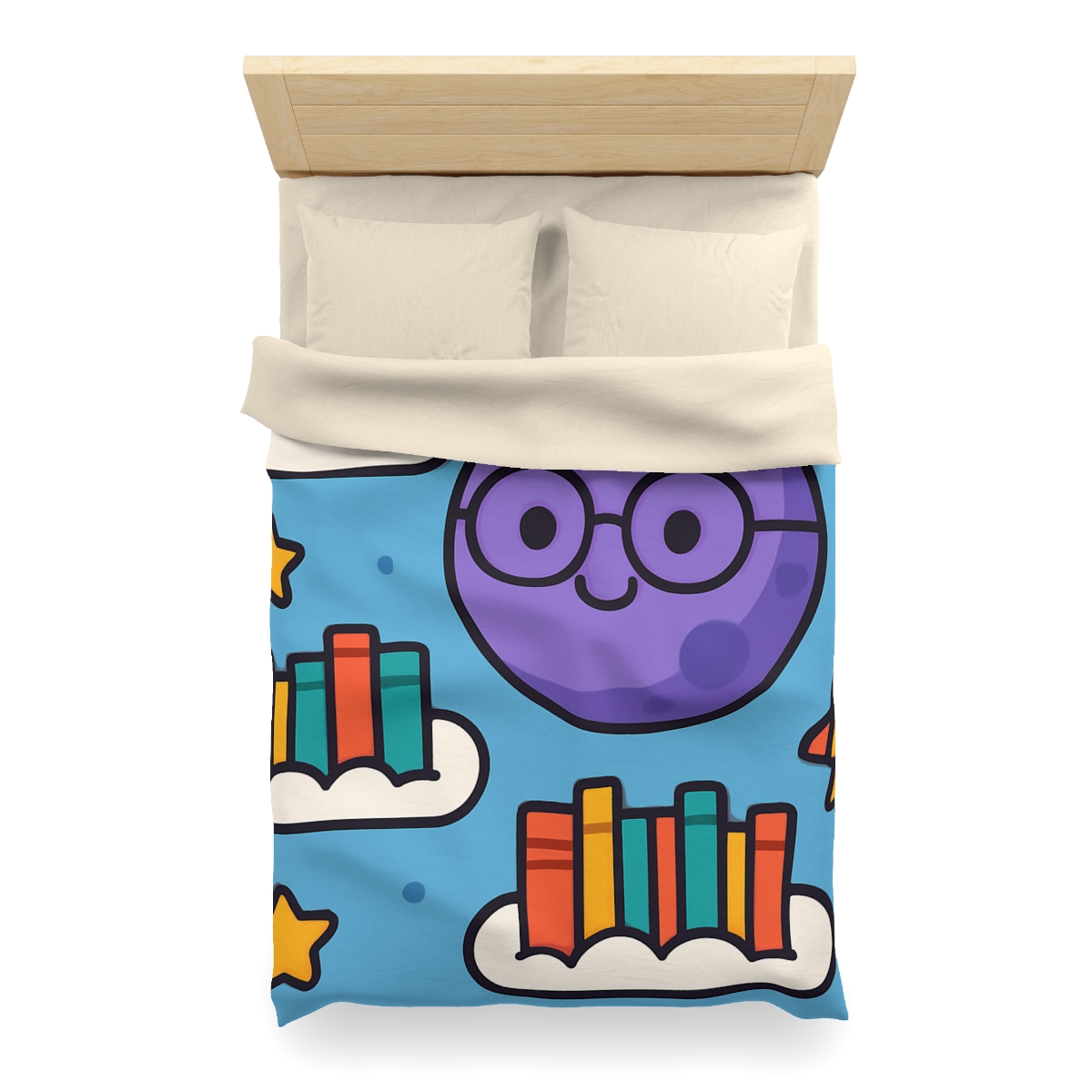 The Cloud Library Of Planet Puff soft comforter duvets