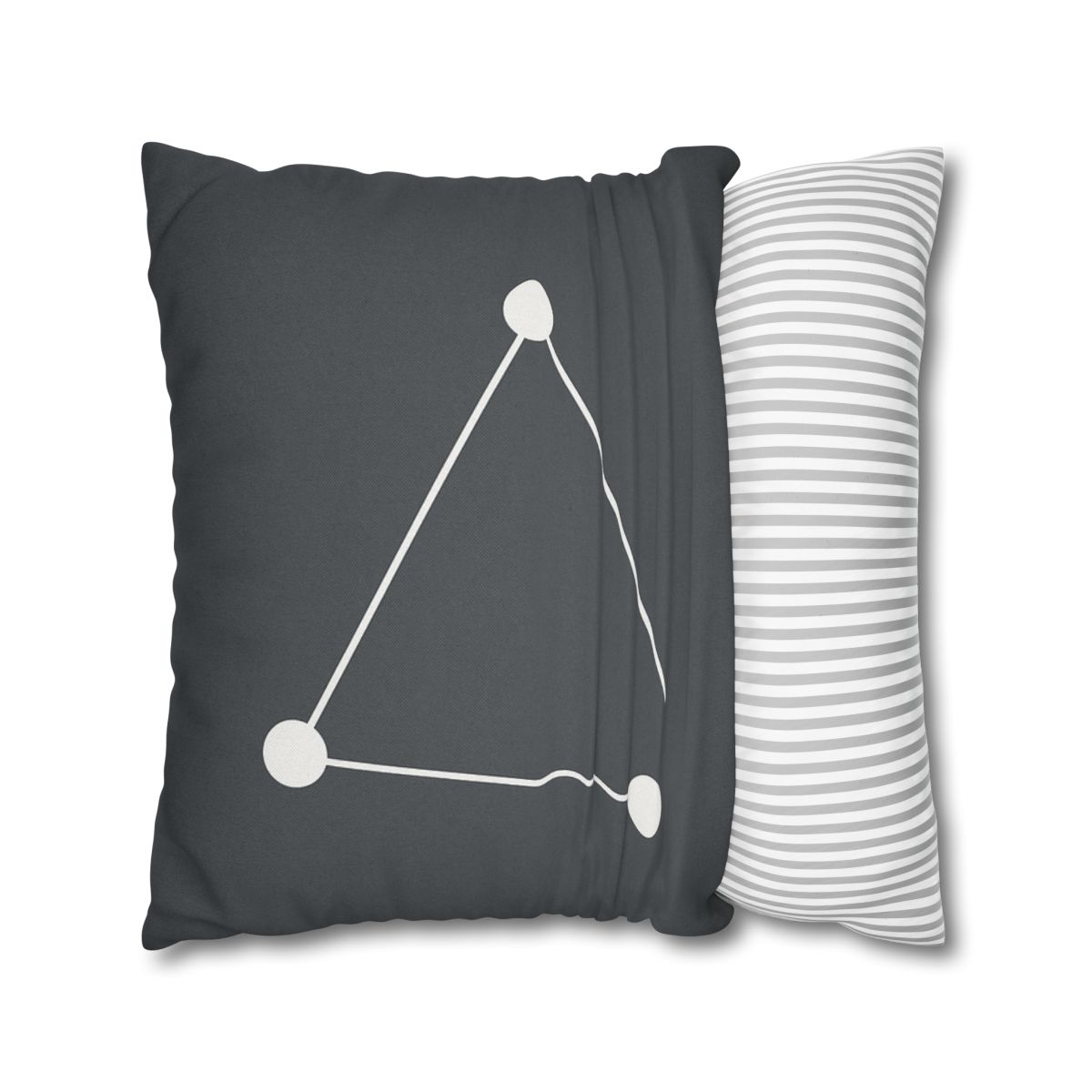 Triangular Line Constellation stylish decorative pillowcases