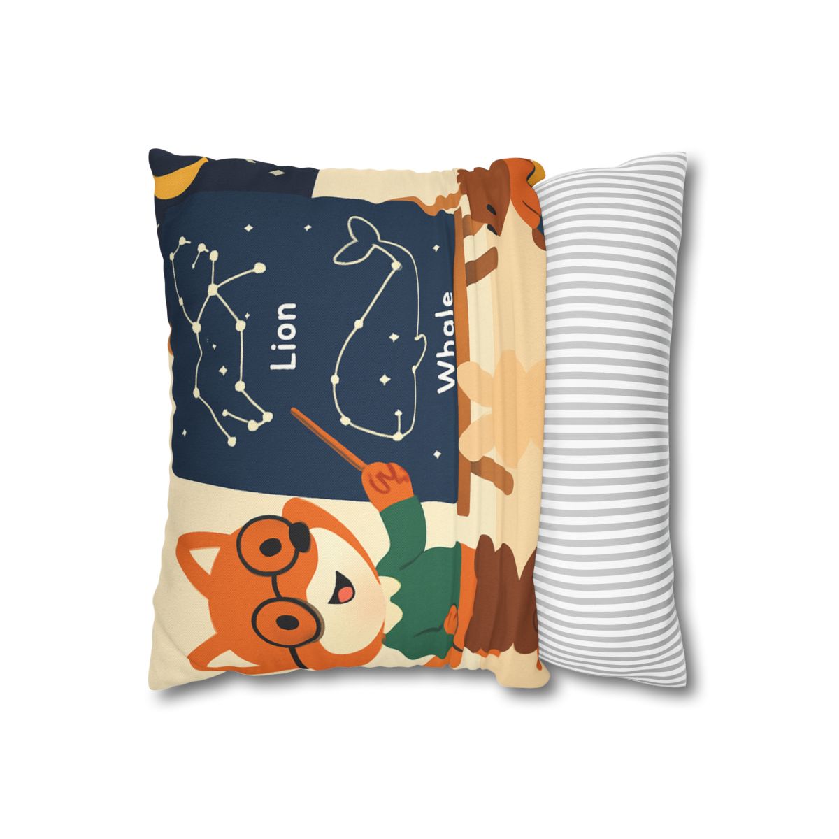 Constellation Classroom Fox trendy patterned pillow cases