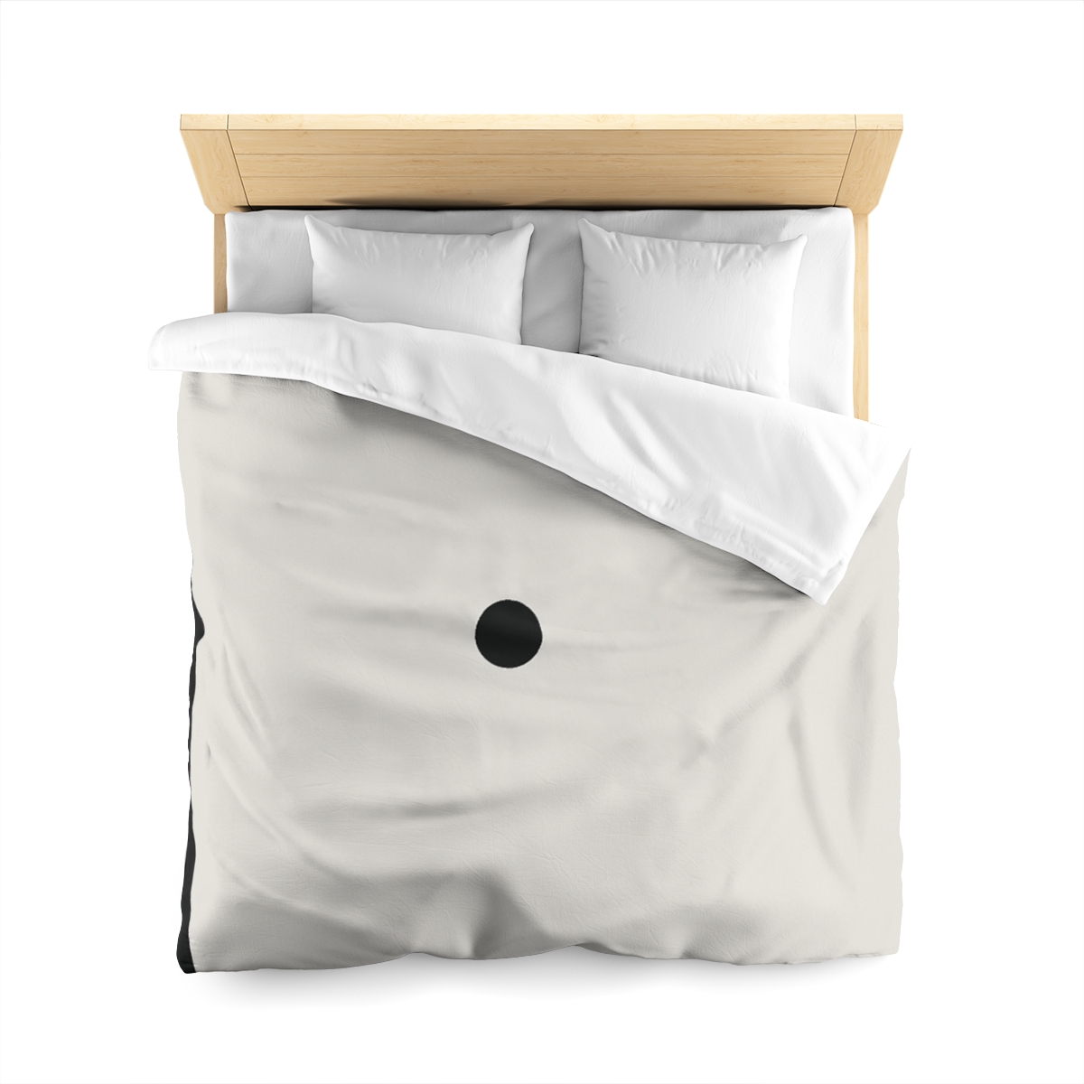 Nested Corner Frames With Two Dots trendy bedroom duvets