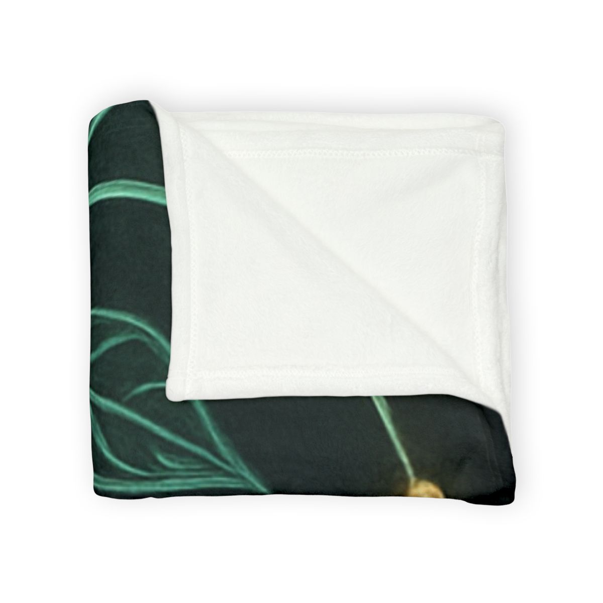 Vine Curl Circuitry personalized cozy blankets