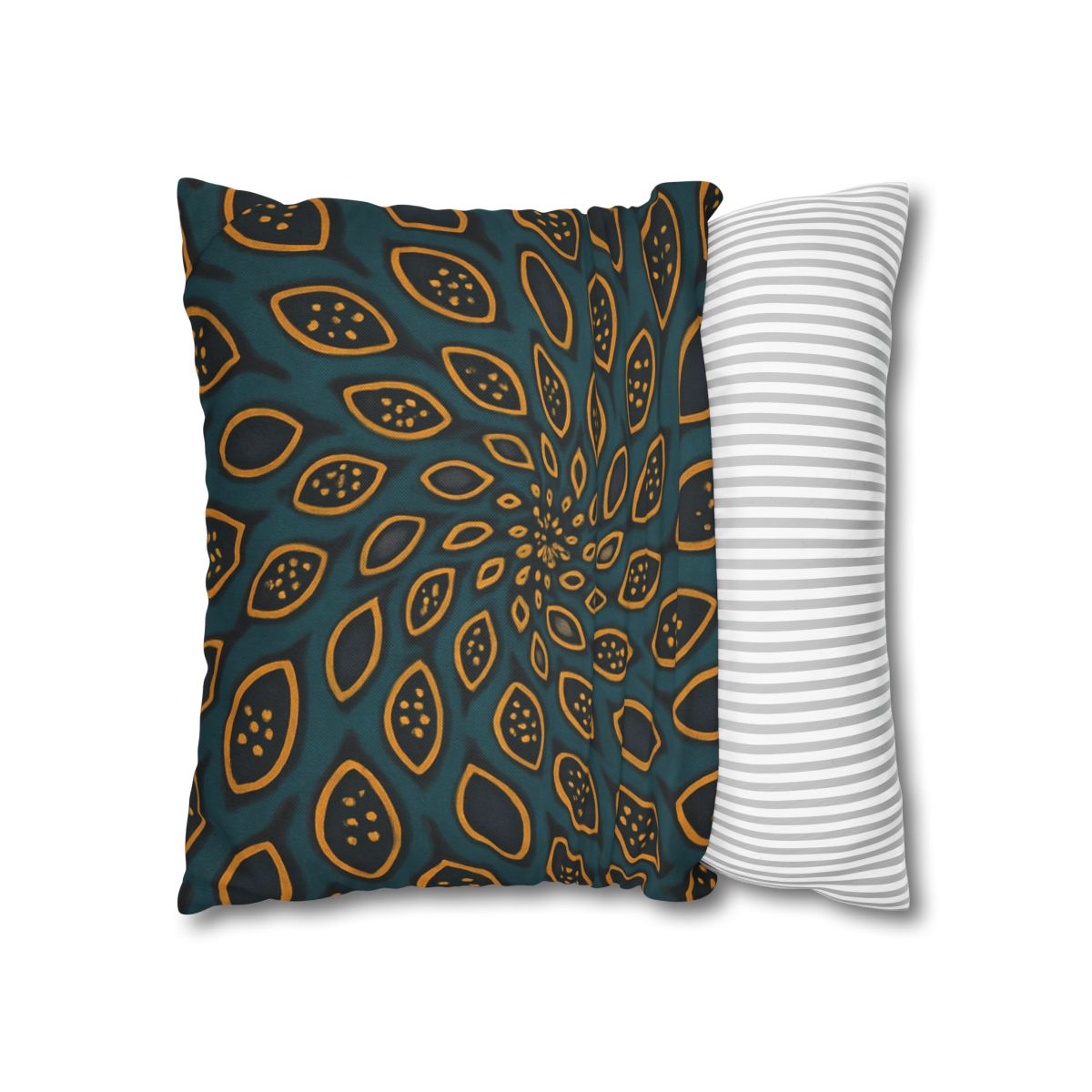 Spiral Seed Pod Array personalized pillow covers