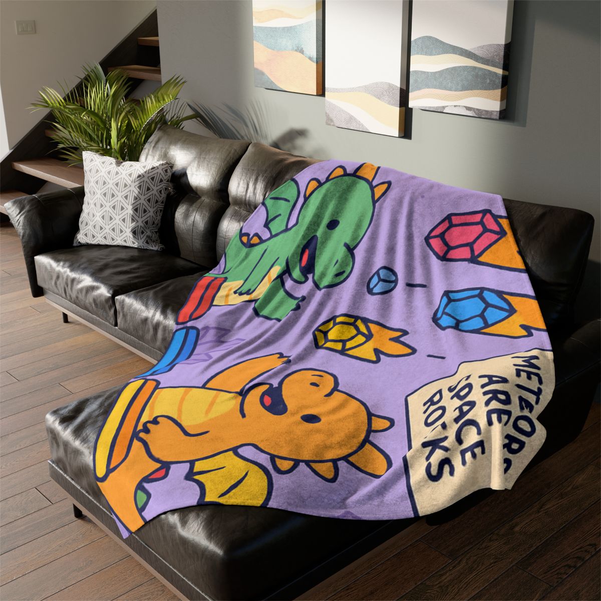 Crystal Cave Dragons Sorting Gem Meteors unique gift blanketscustom blankets