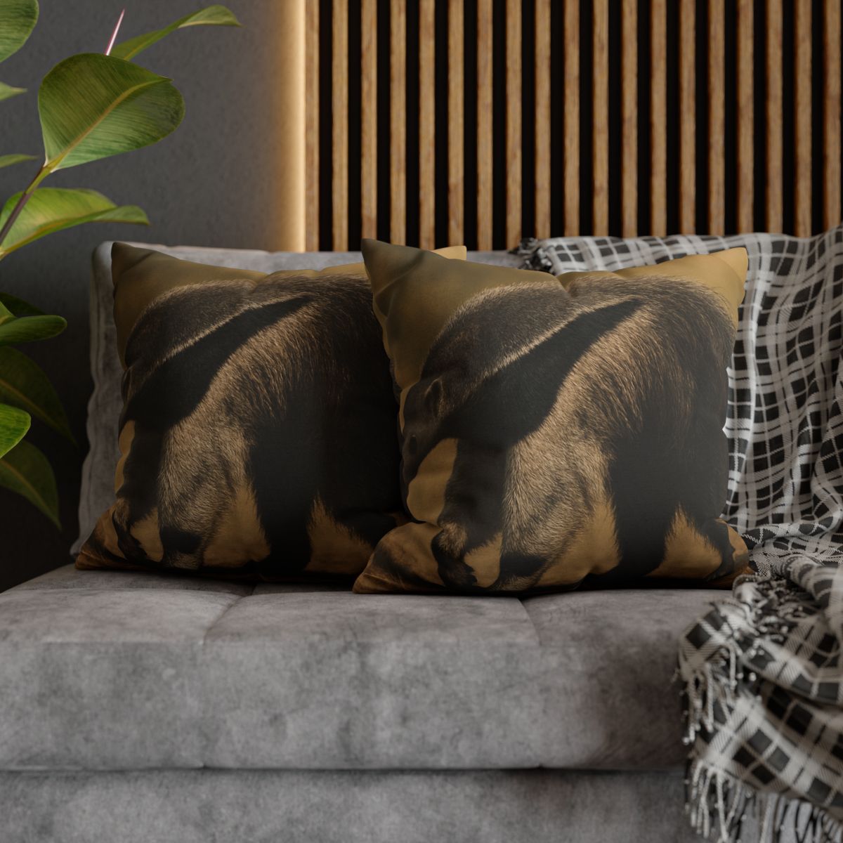 Velvet Trail Giant Anteater unique gift pillow cases
