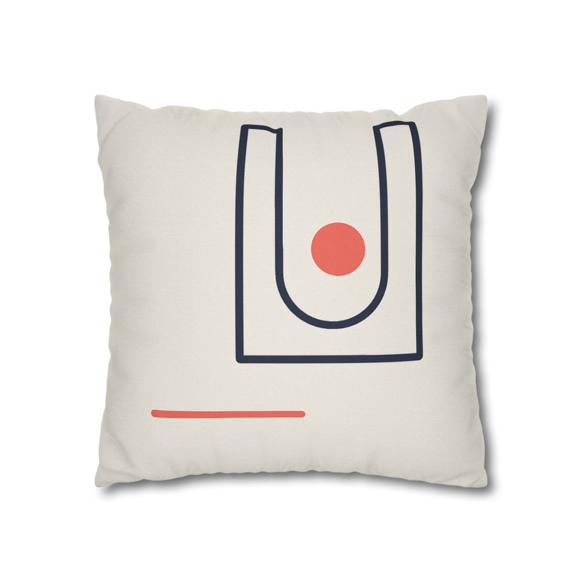 Orbit Gap Rectangles designer print pillow cases