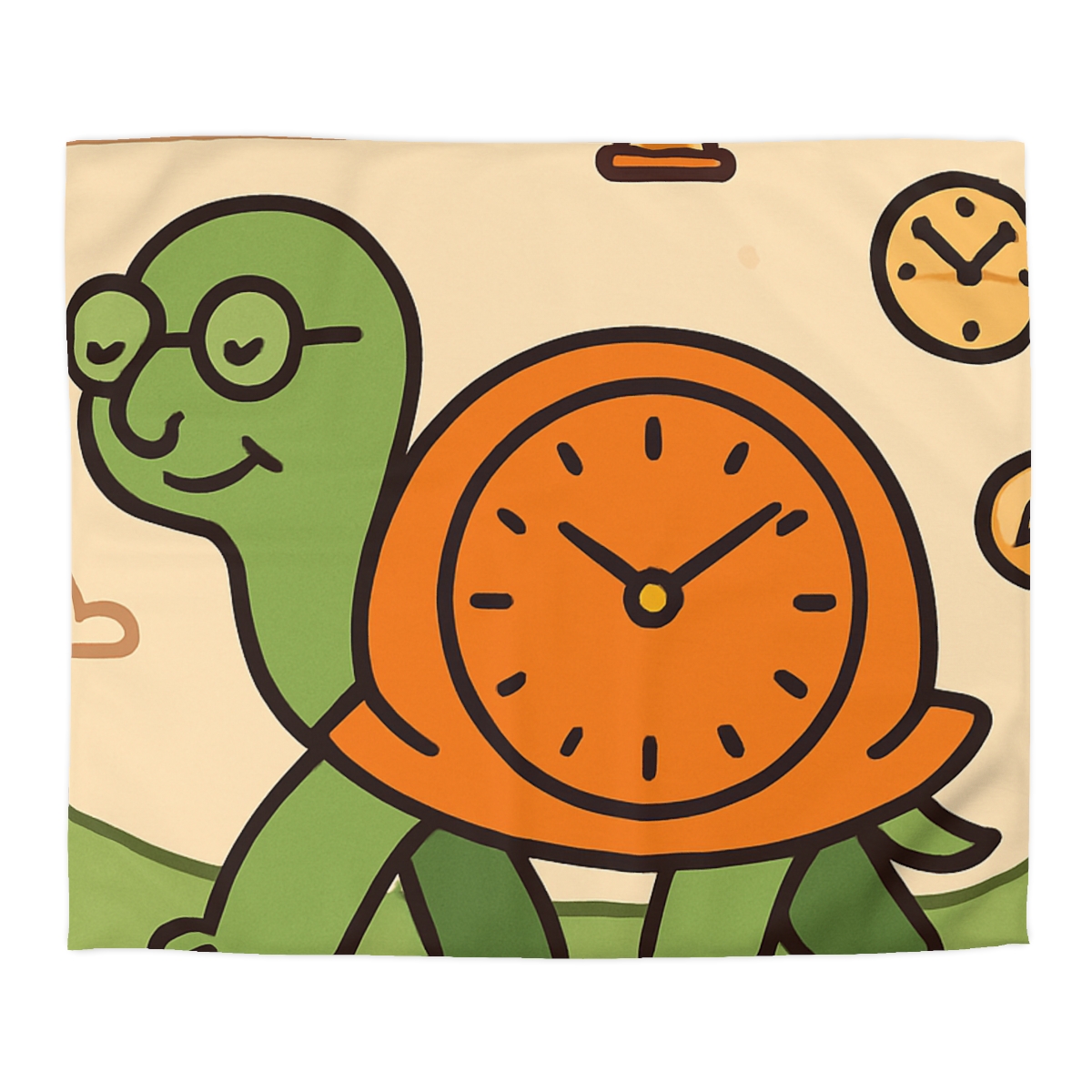 Time Turtle Journey soft comforter duvets