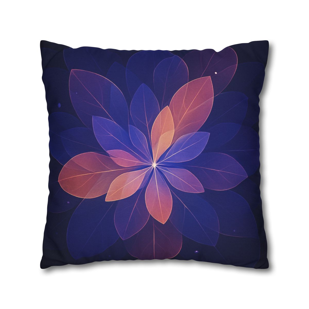 Petal Prism Overlap soft cotton pillow cases