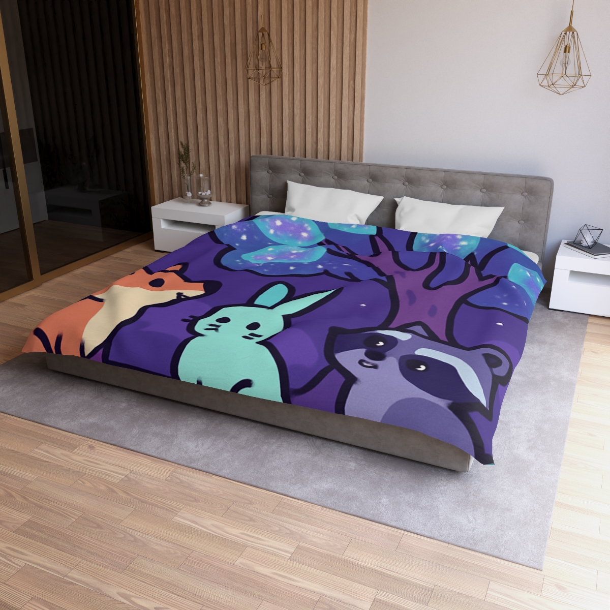 Nebula Forest Friends warm winter duvets