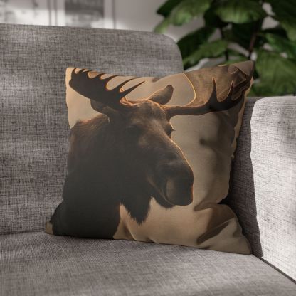 Dawn Mirror Moose designer print pillow cases