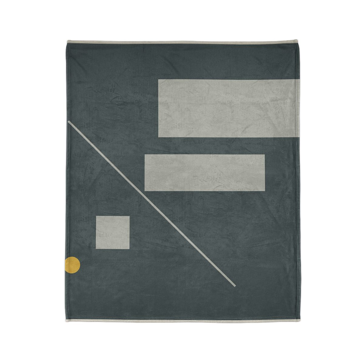 Staggered Blocks With Quiet Diagonal designer printed blankets