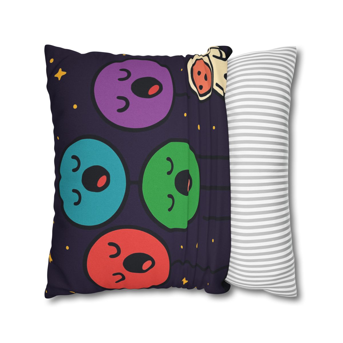 Galaxy Garden Of Singing Planets designer print pillow cases