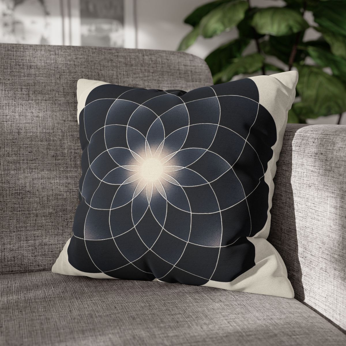 Petal Eclipse Rosette trendy patterned pillow cases