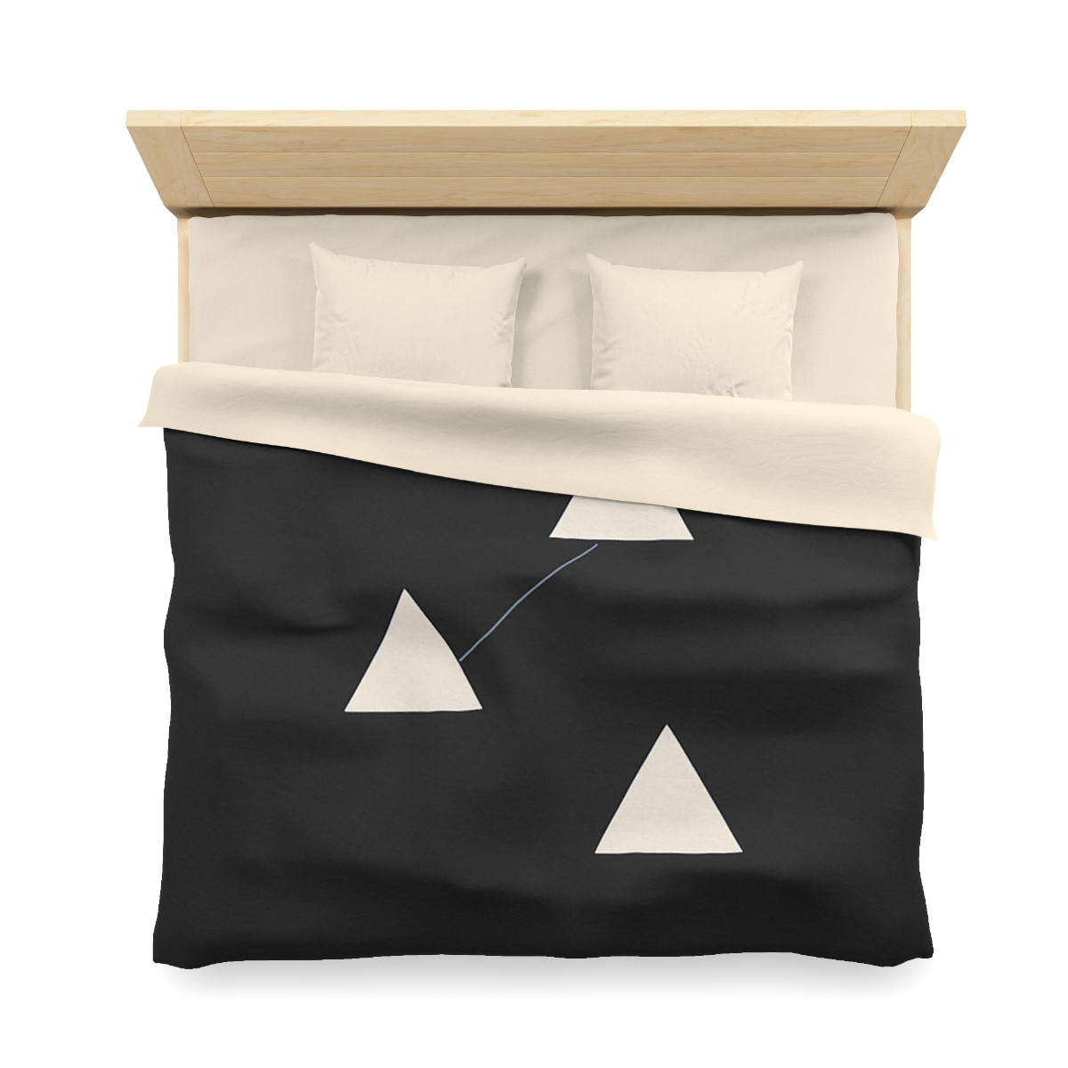 Triangular Constellation Steps unique patterned duvets