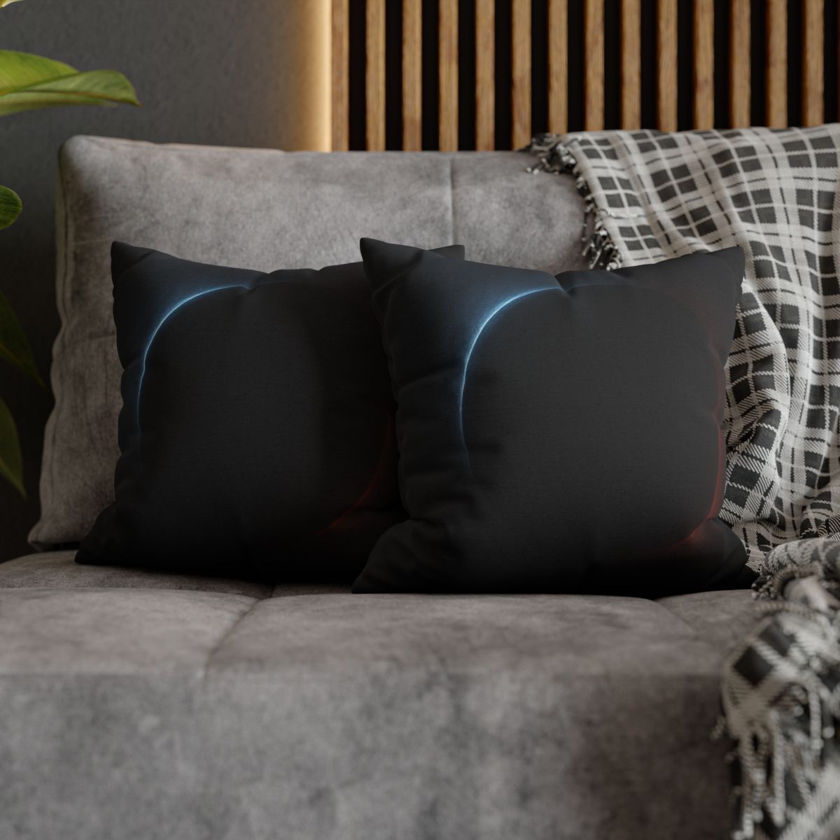 Event Horizon Silhouette unique gift pillow cases