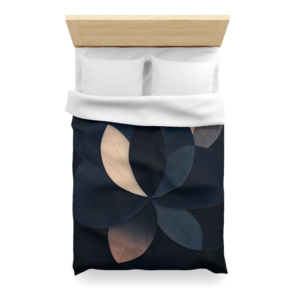 Petal Eclipse Overlays custom duvets