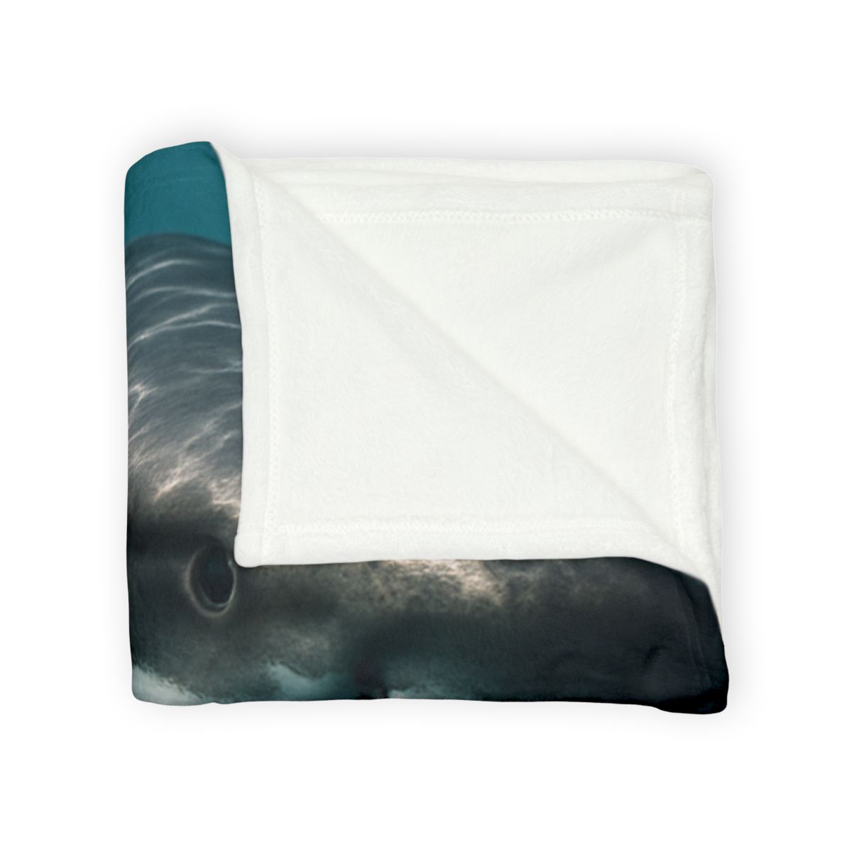 Silent Hunter Great White Shark designer printed blankets