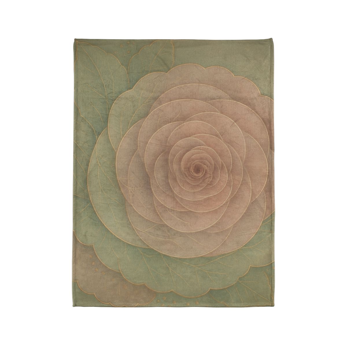 Petal Coil Tapestry stylish throw blankets