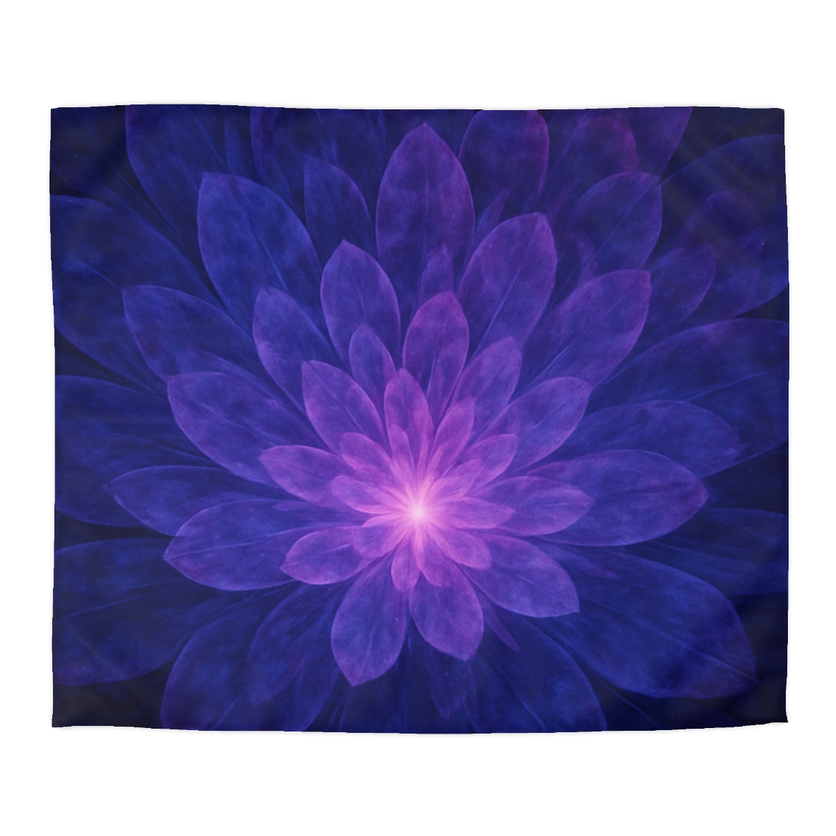 Nebula Petal Radiance designer printed duvets