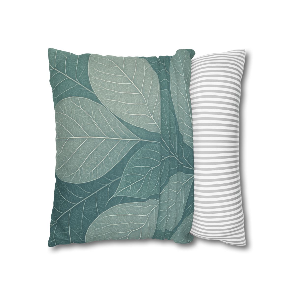 Fractal Leaf Web soft cotton pillow cases