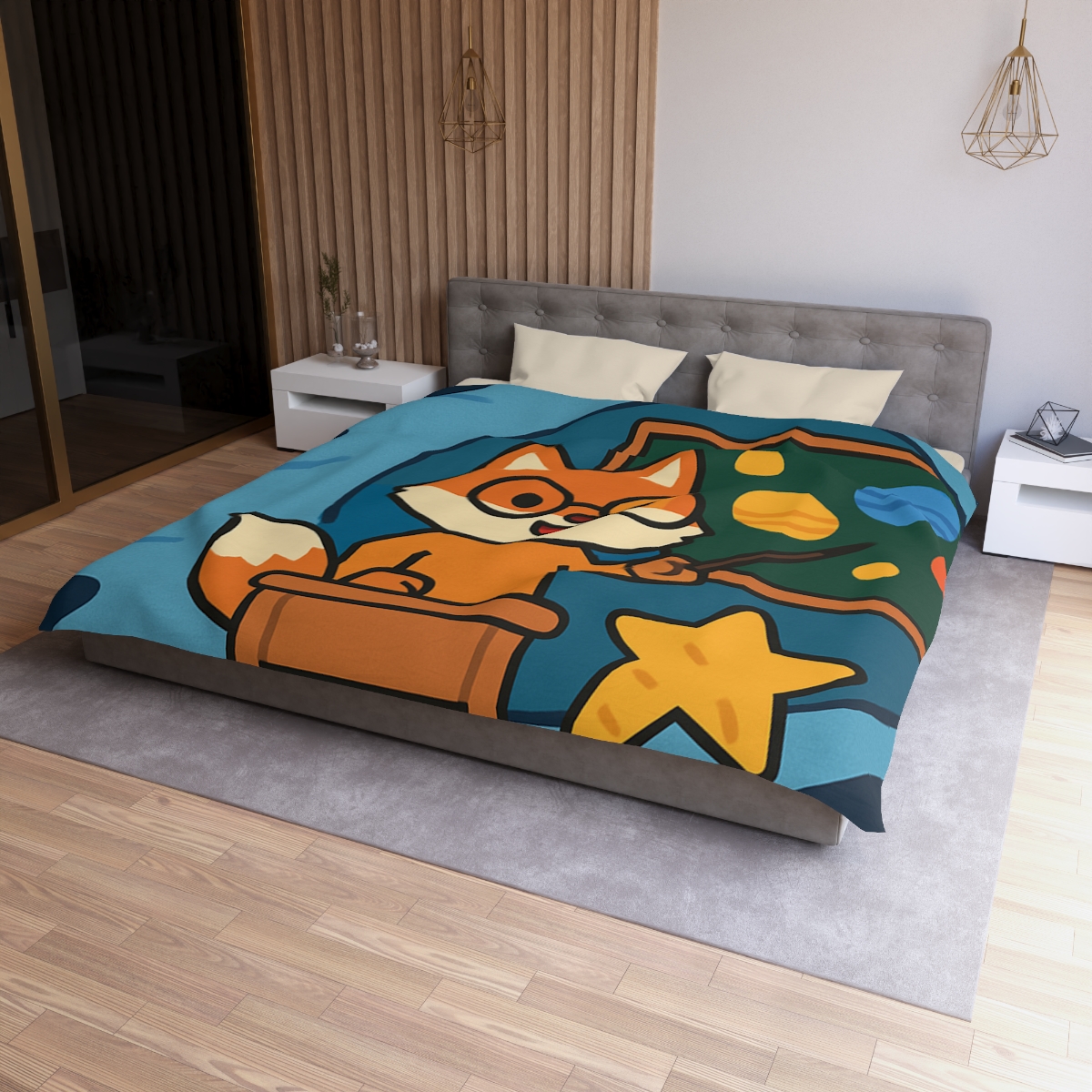 Comet Classroom With The Curious Fox warm winter duvets