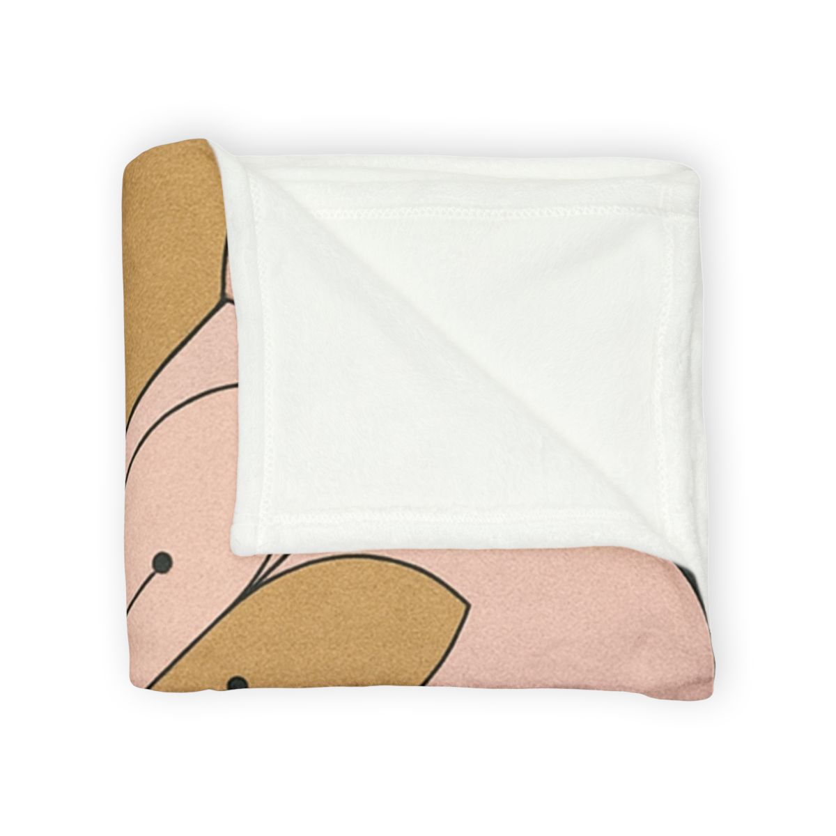 Petal Circuit Mosaic personalized cozy blankets