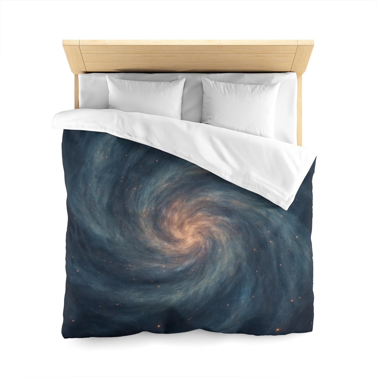 Nebula Spiral Haze personalized bedding duvets