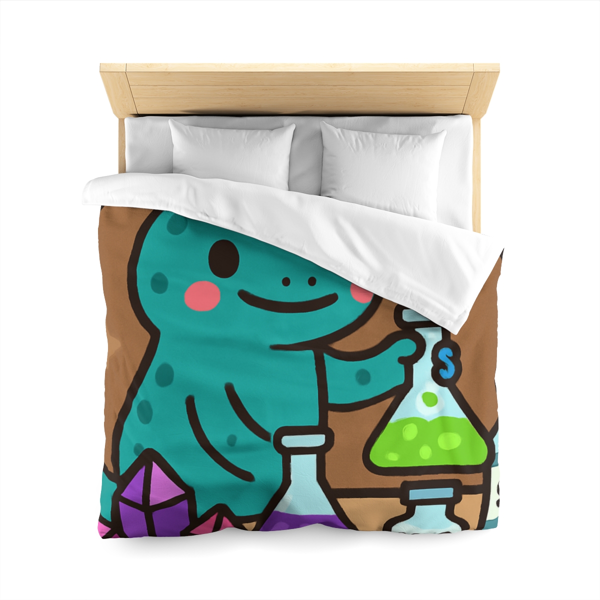 Crystal Cave Salamander Science Lab duvets for gifts