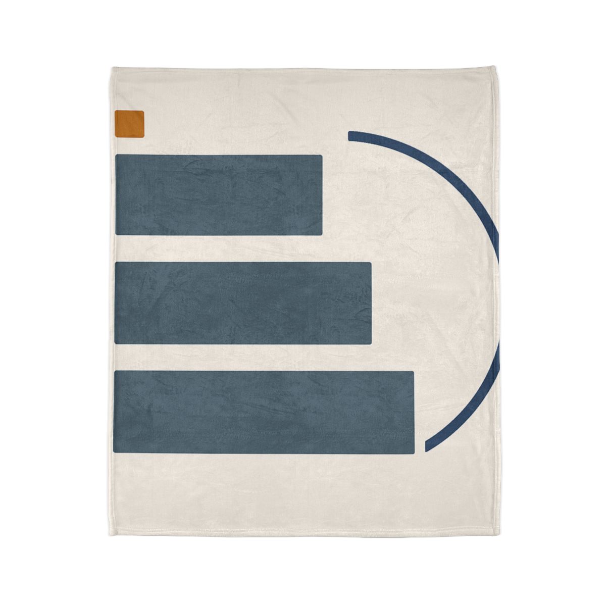 Three Bars With Hanging Arc soft fleece blankets