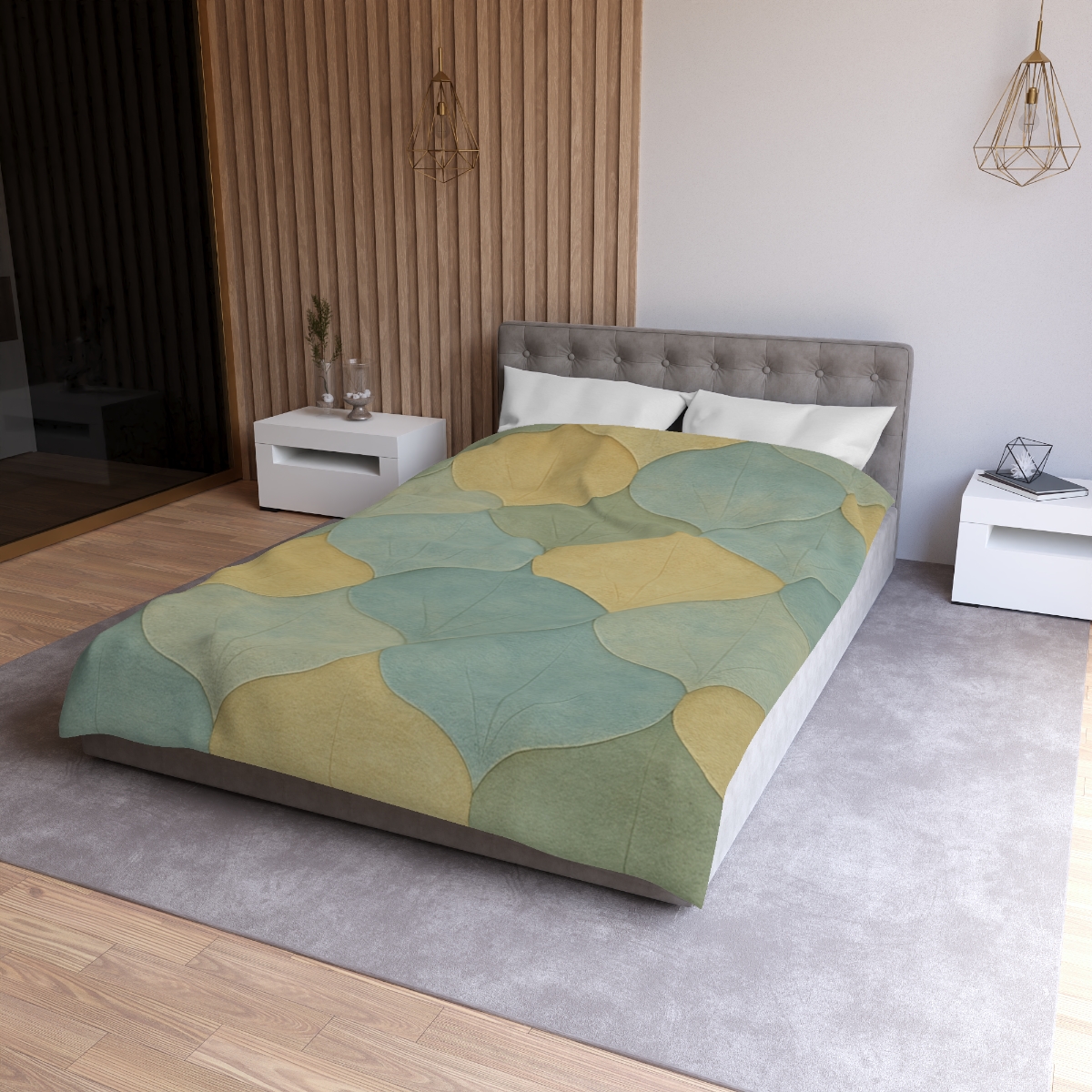 Petal Overlay Fresco soft comforter duvets