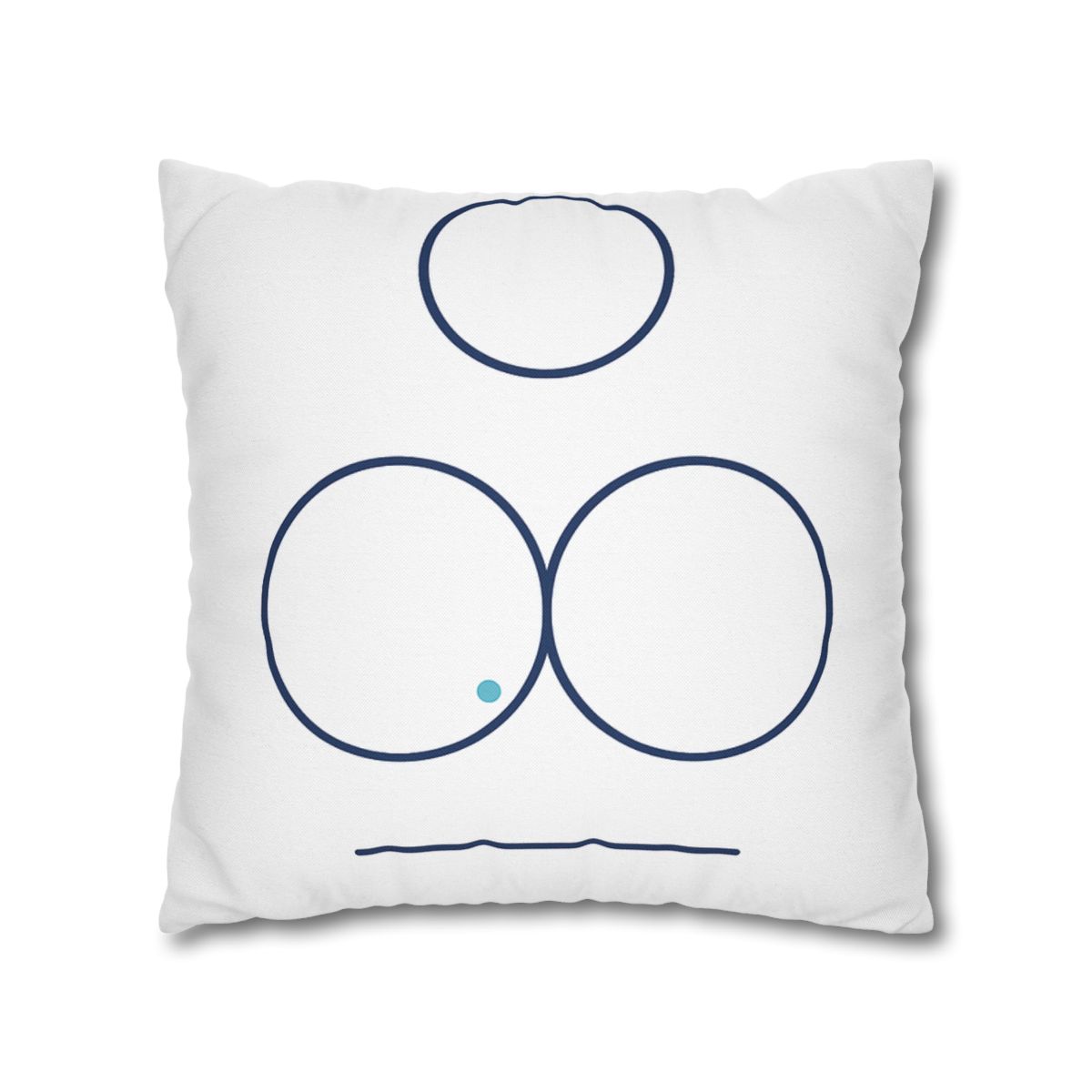 Triad Rings With Shared Tangent custom pillow cases