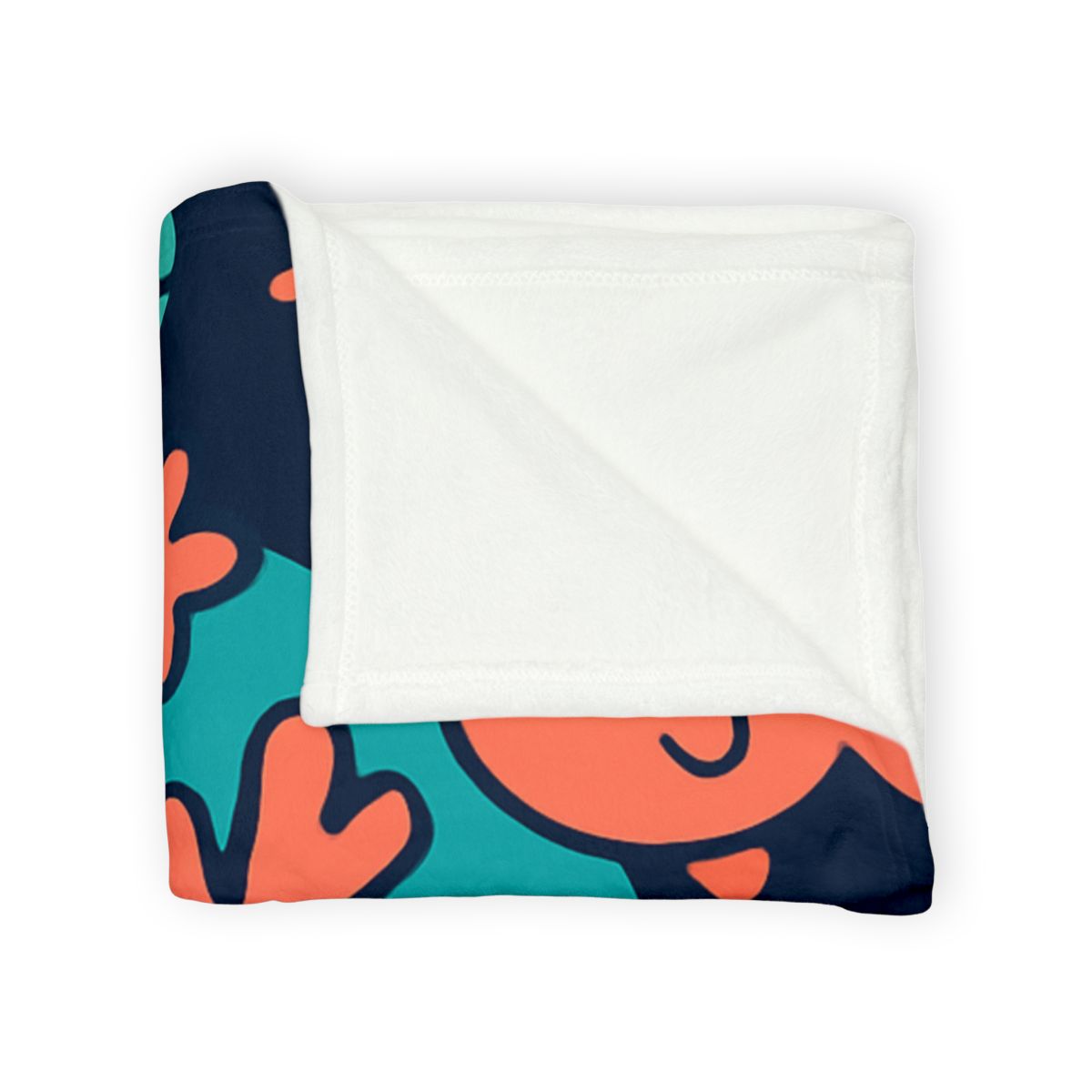 Cosmic Coral Reef Planet trendy patterned blankets